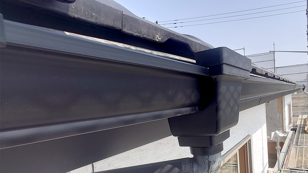 雨樋工事：福島県伊達市の屋根と雨どいの専門店：駒田板金